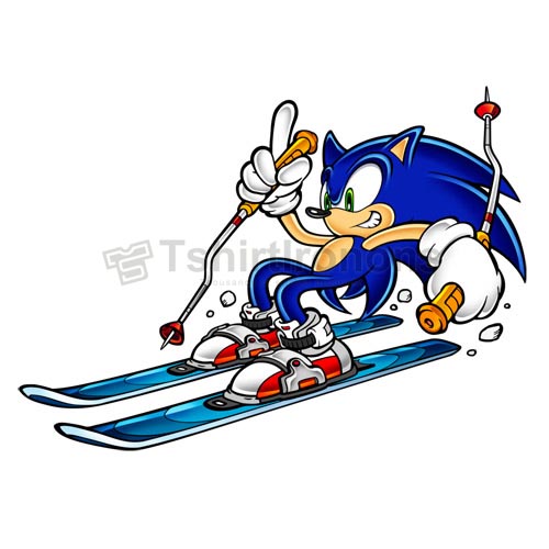 Sonic the Hedgehog T-shirts Iron On Transfers N7962